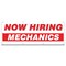 Signmission Now Hiring Mechanics Banner Apply Inside Accepting Application Single Sided B-96-30277 - alternate 1